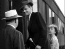 Shadow of a Doubt (1943)Henry Travers, Joseph Cotten, Patricia Collinge, railway and train